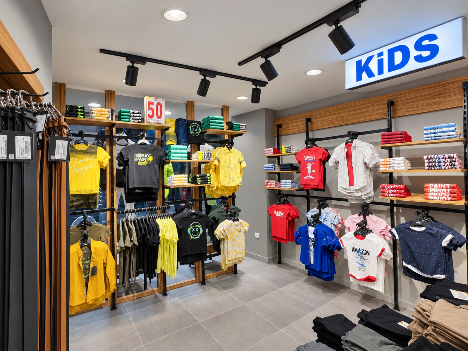Men's Club - Mansoura 2 — kidswear area