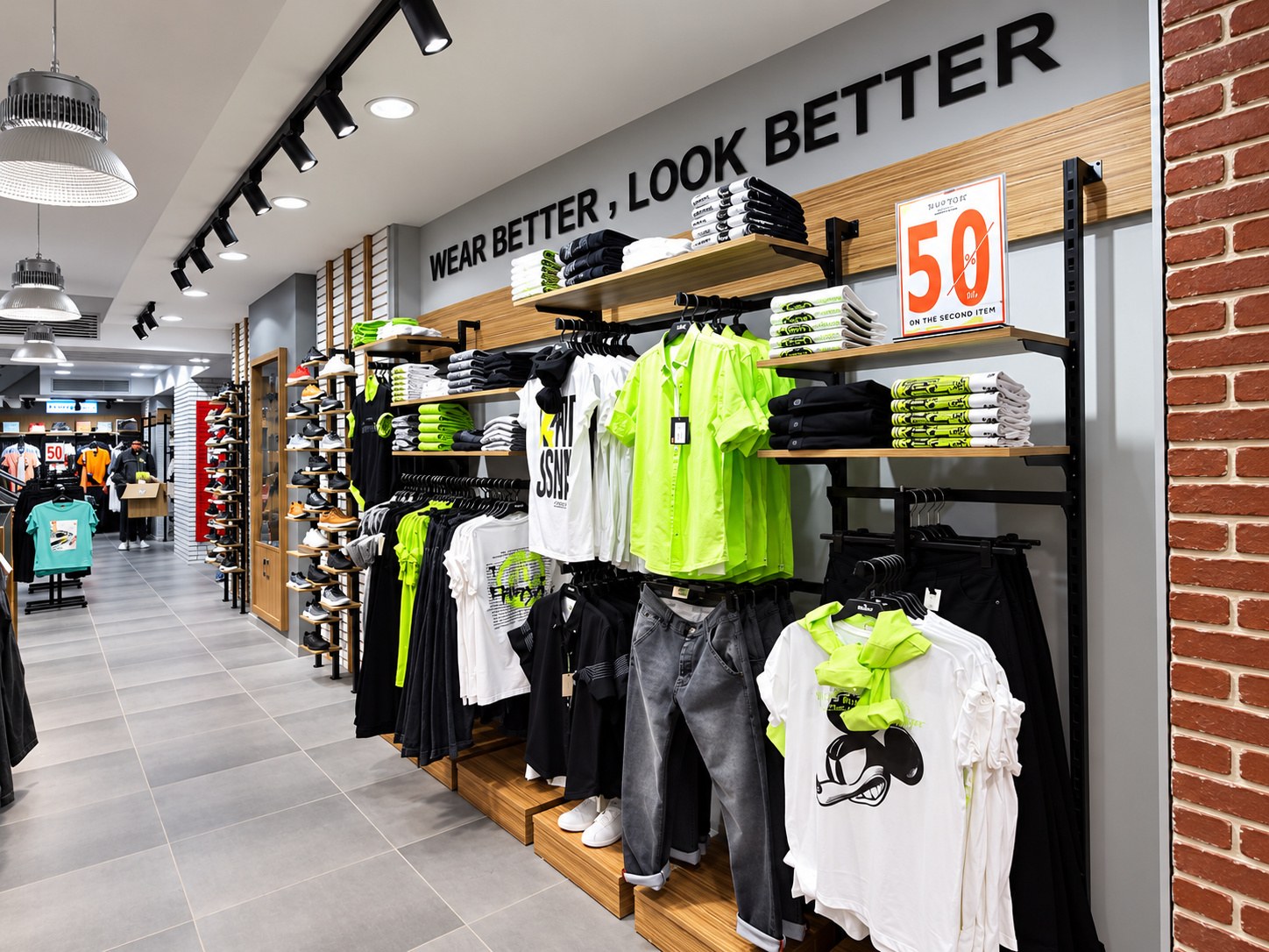 Men's Club - Mansoura 1 — retail interior