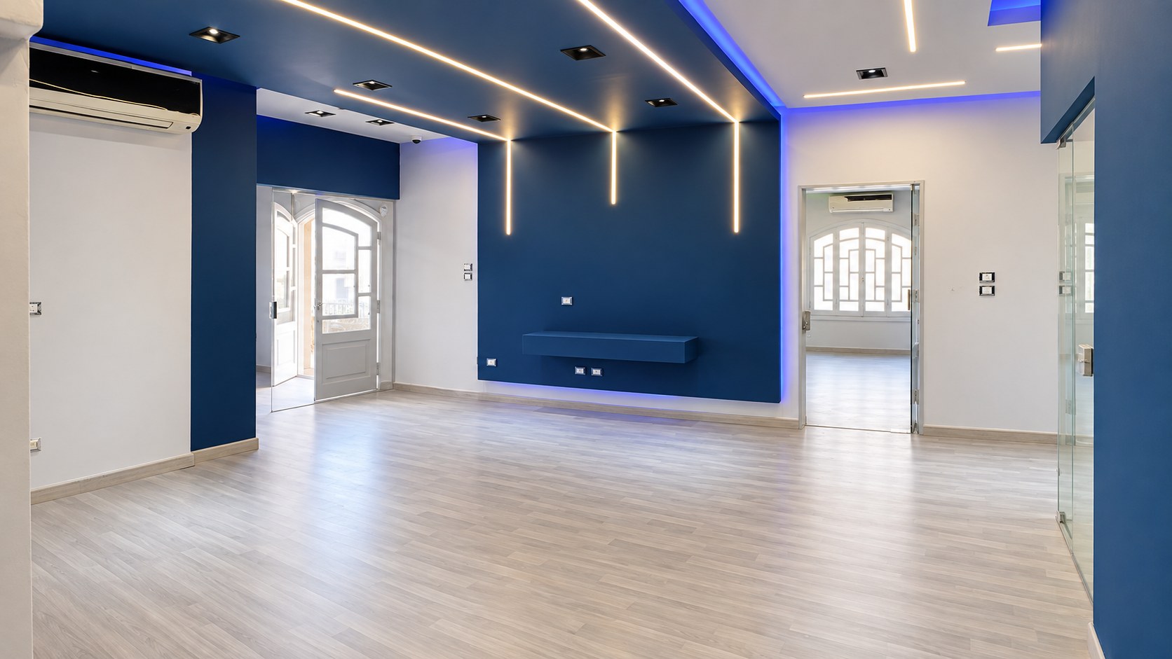 Raad Team gaming house — Completed BME Gaming Media Room Interior