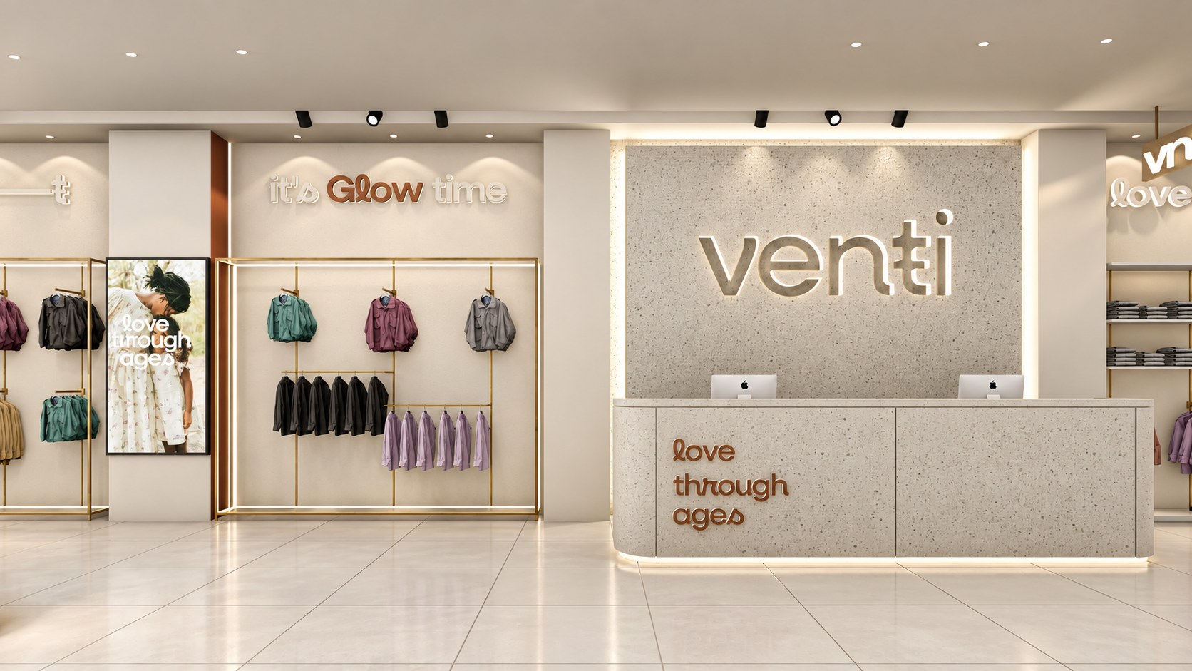 Venti CFC Design — Venti Cairo Mall Interior Visualization(1)