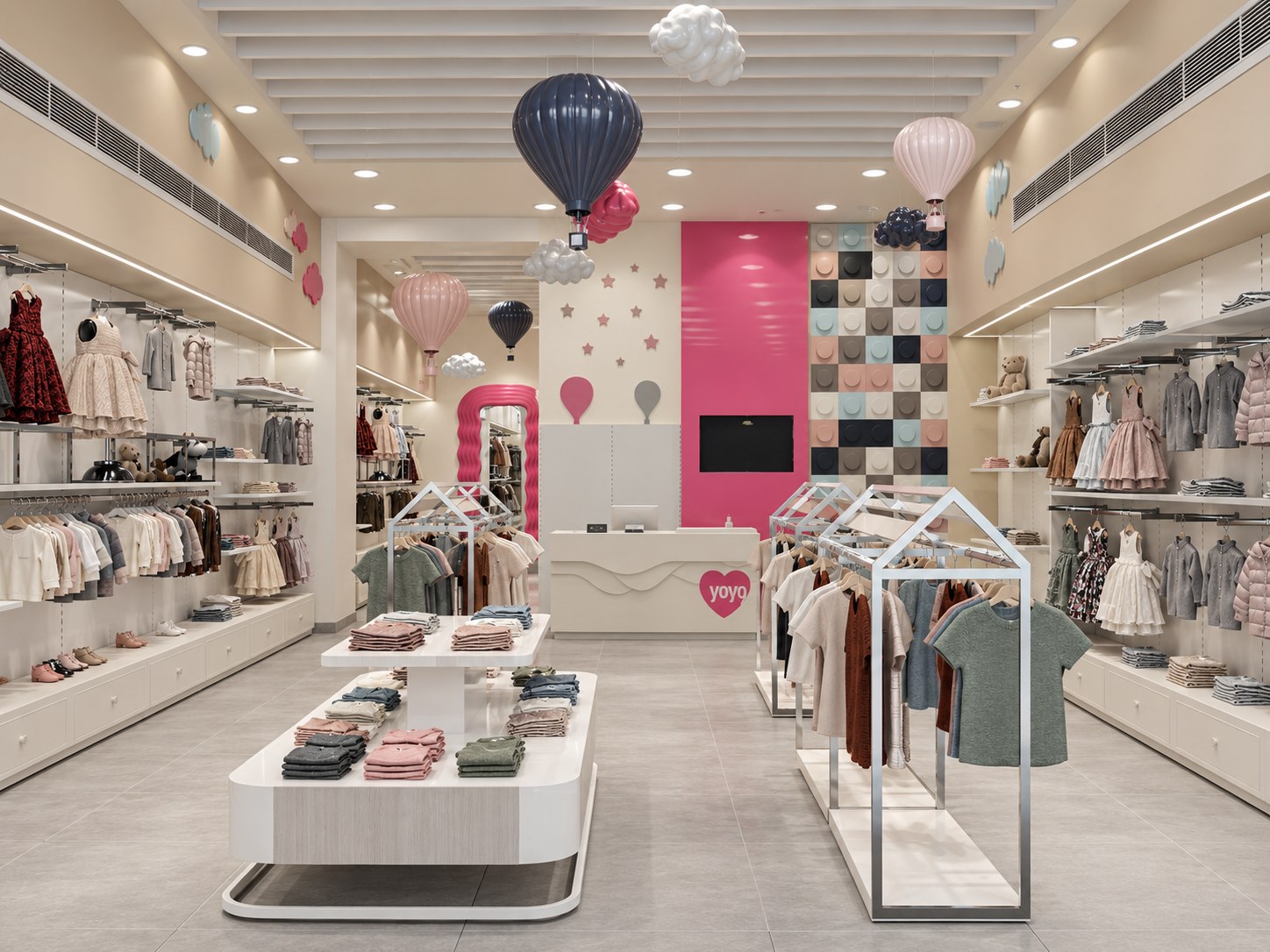 YOYO - City Stars mall — Polished Yoyo Store Interior Fit-Out