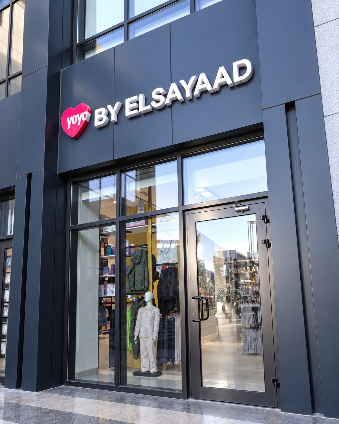 YOYO - East Hub Mall — YOYO BY ELSAYAAD storefront entrance