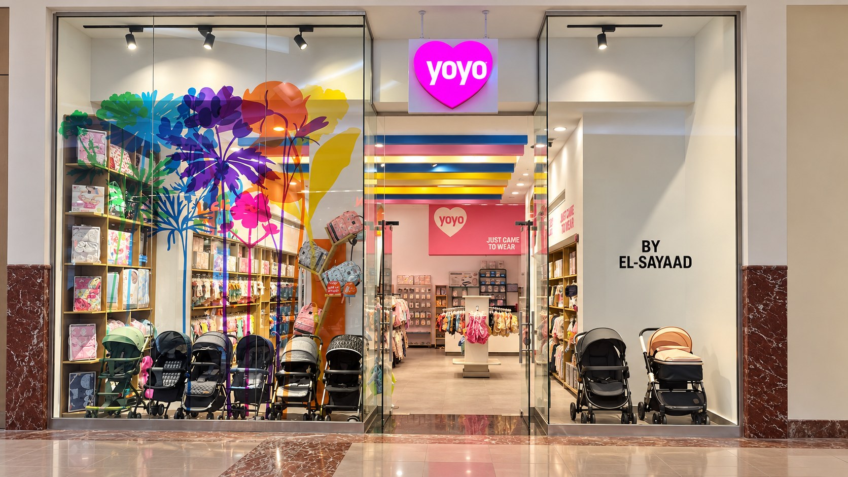 YOYO - Mall of Arabia — Yoyo children’s store façade